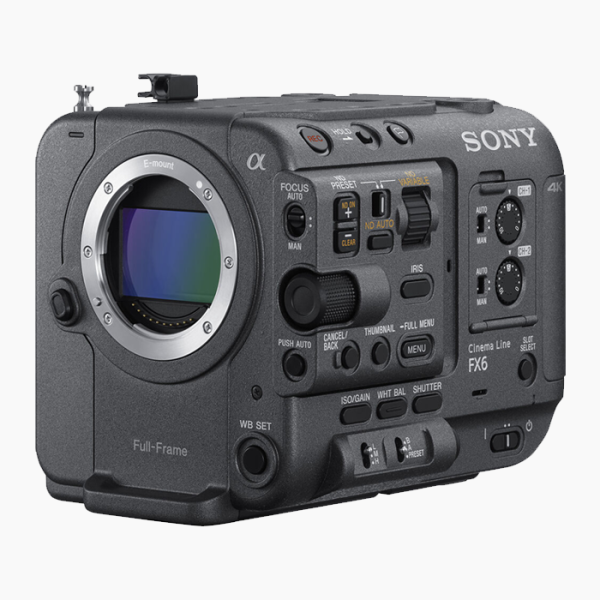 Camera Sony FX6 din gama Cinema, 4K Full-Frame, Cinema Line (Corp)